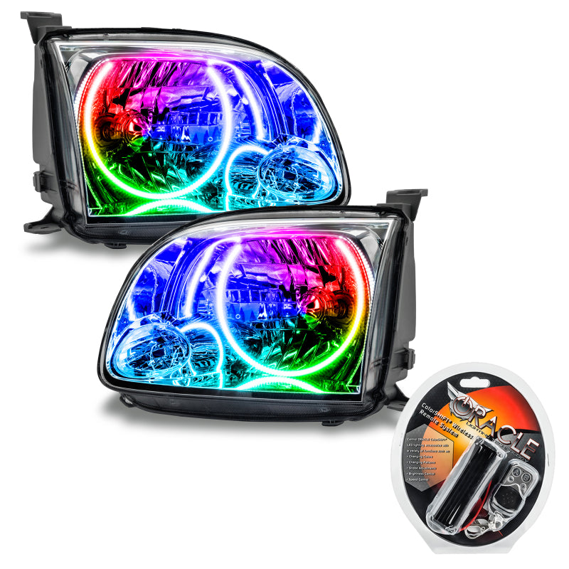 Oracle Lighting 05-06 Toyota Tundra Regular/Accessible Cab Pre-Assembled LED Halo Headlights - DTX Performance