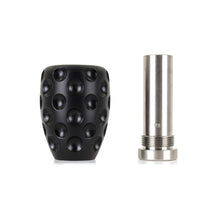 Load image into Gallery viewer, Mishimoto Steel Core Dimple Shift Knob Black Delrin - DTX Performance