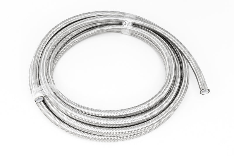 DeatschWerks 6AN SS Double Braided PTFE Hose 20 Feet - DTX Performance