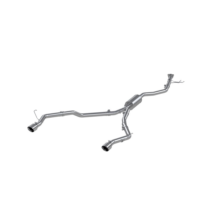 MBRP 21-22 Honda Ridgeline T304 Stainless Steel 2.5in Cat-Back - Dual Split Rear Exit - DTX Performance