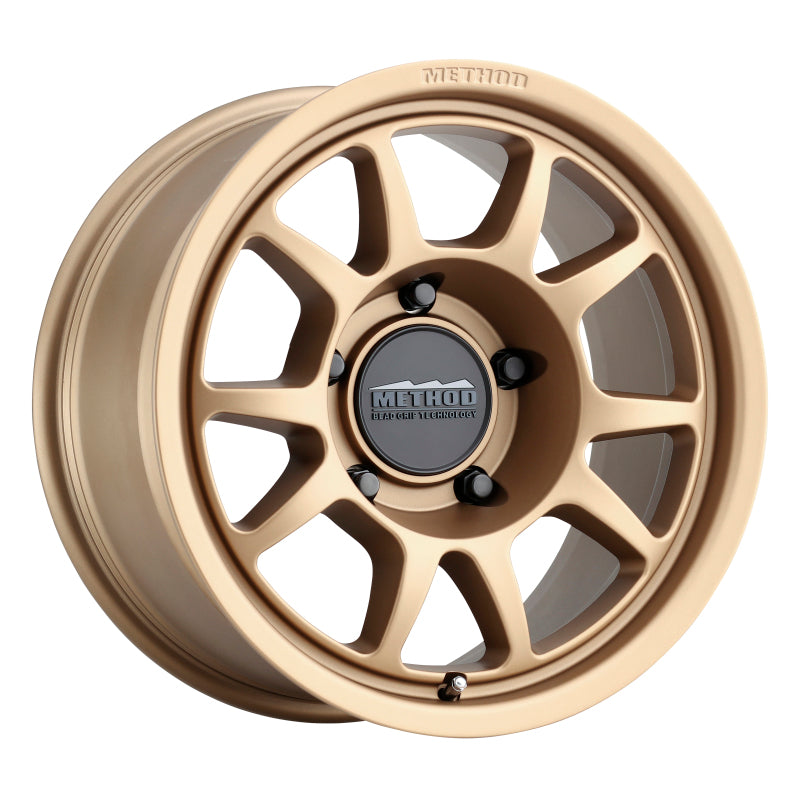 Method MR702 17x8.5 0mm Offset 5x5 71.5mm CB Method Bronze Wheel - DTX Performance