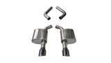 Corsa 15-19 Dodge Charger 6.4L/17-19 Dodge Charger 5.7L Black Sport AxleBack Exhaust w/4.5in Tips