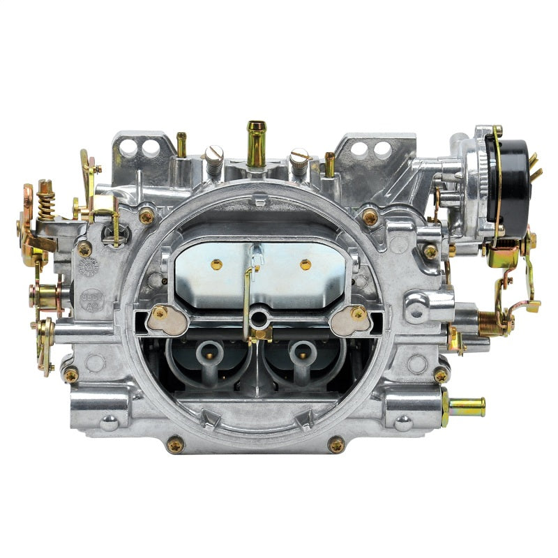 Edelbrock Carburetor Performer Series 4-Barrel 600 CFM Electric Choke Satin Finish - DTX Performance