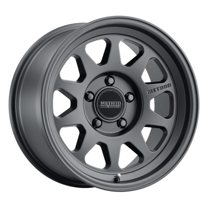 Method MR316 17x8.5 0mm Offset 5x150 110.5mm CB Matte Black Wheel - DTX Performance