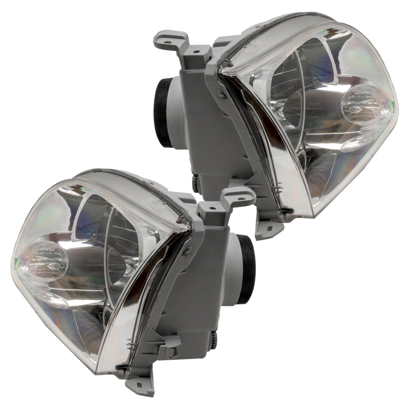 Oracle Lighting 05-06 Toyota Tundra Regular/Accessible Cab Pre-Assembled LED Halo Headlights -Red - DTX Performance