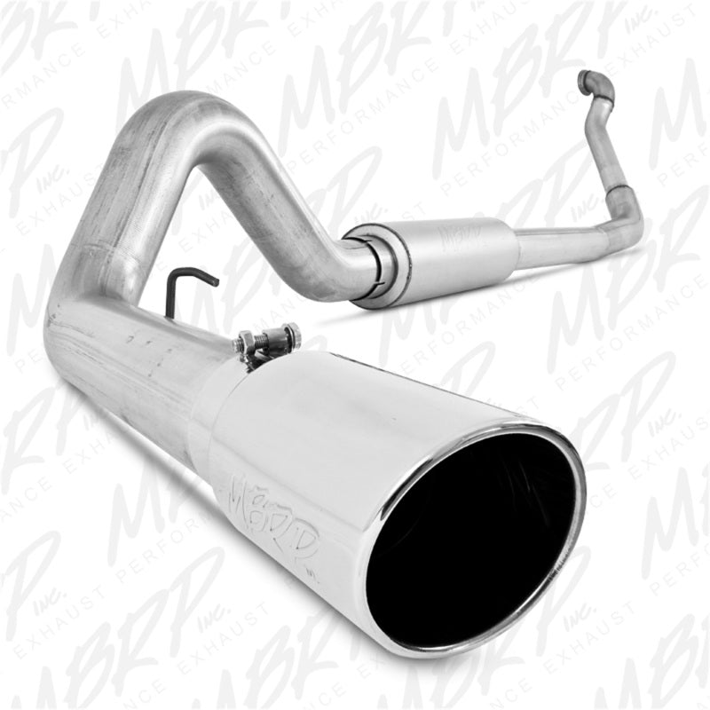 MBRP 1994-1997 Ford F-250/350 7.3L Turbo Back Single Side Off-Road (Aluminized downpipe) - DTX Performance