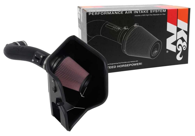 K&N 2019+ Chevrolet 1500 5.3L / 6.2L V8 F/I Aircharger Performance Intake System - DTX Performance