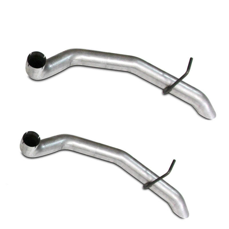 BBK 87-93 Mustang GT Cat Back Kit Varitune Mufflers - Aluminized turn downs - DTX Performance