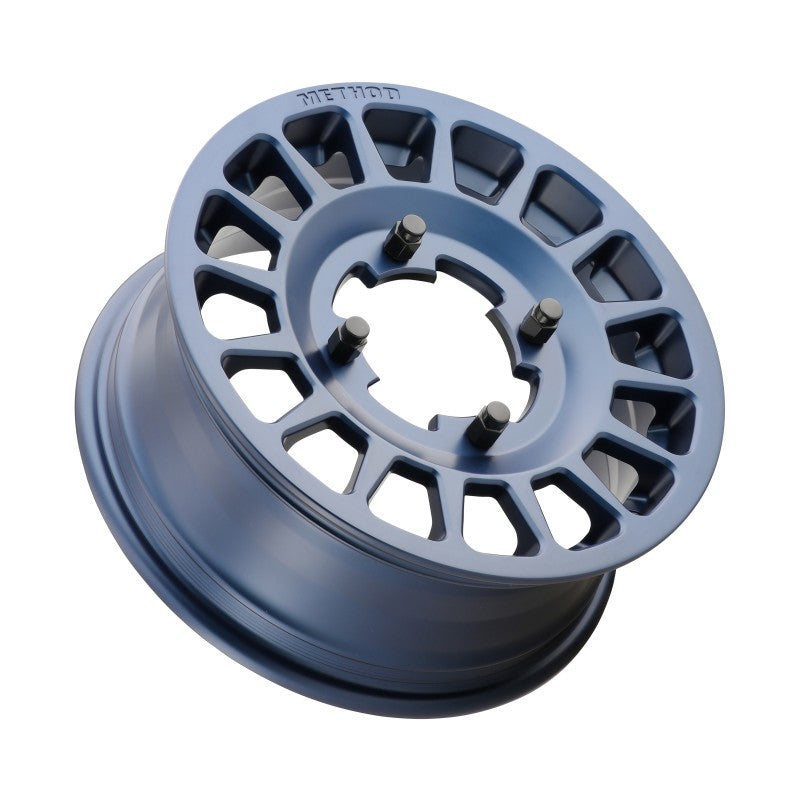 Method MR407 Bead Grip 15x6 / 5+1/51mm Offset / 4x156 / 120mm CB Bahia Blue Wheel - DTX Performance