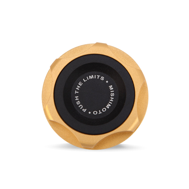 Mishimoto Subaru Oil FIller Cap - Gold - DTX Performance