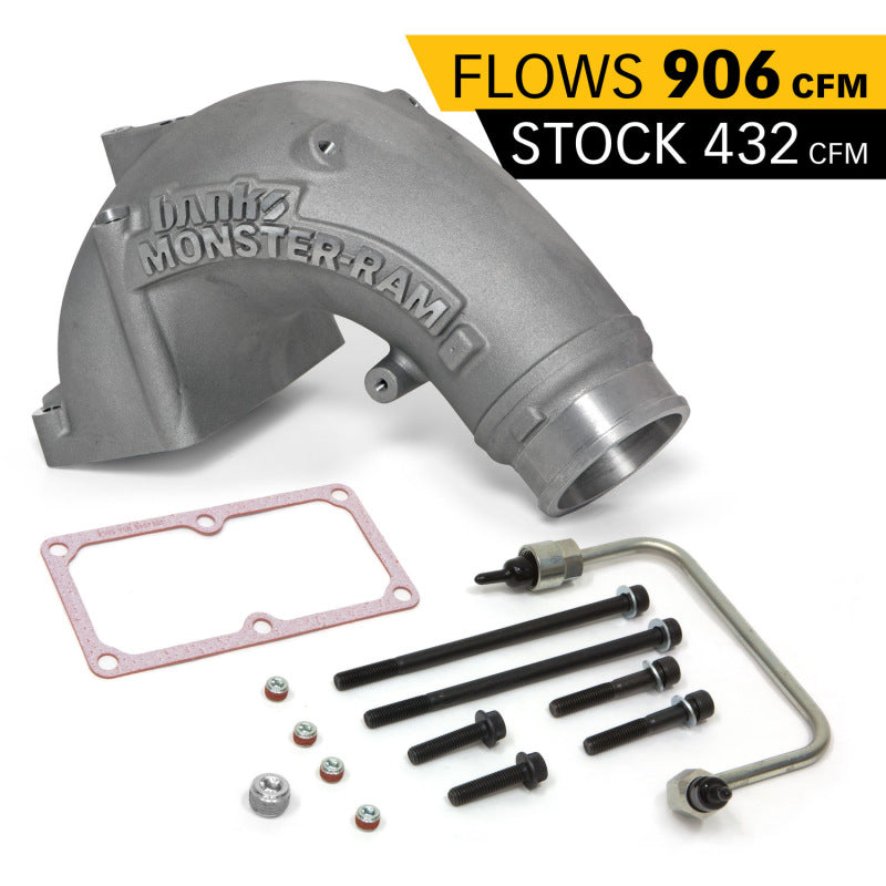 Banks Power 07.5-17 Ram 2500/3500 6.7L Diesel Monster-Ram Intake System w/Fuel Line 3.5in Natural - DTX Performance