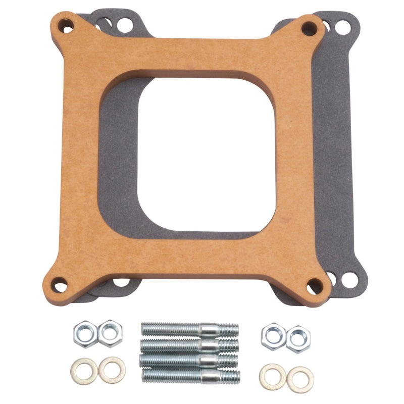 Edelbrock 1/2-Inch Open Wood Spacer - DTX Performance