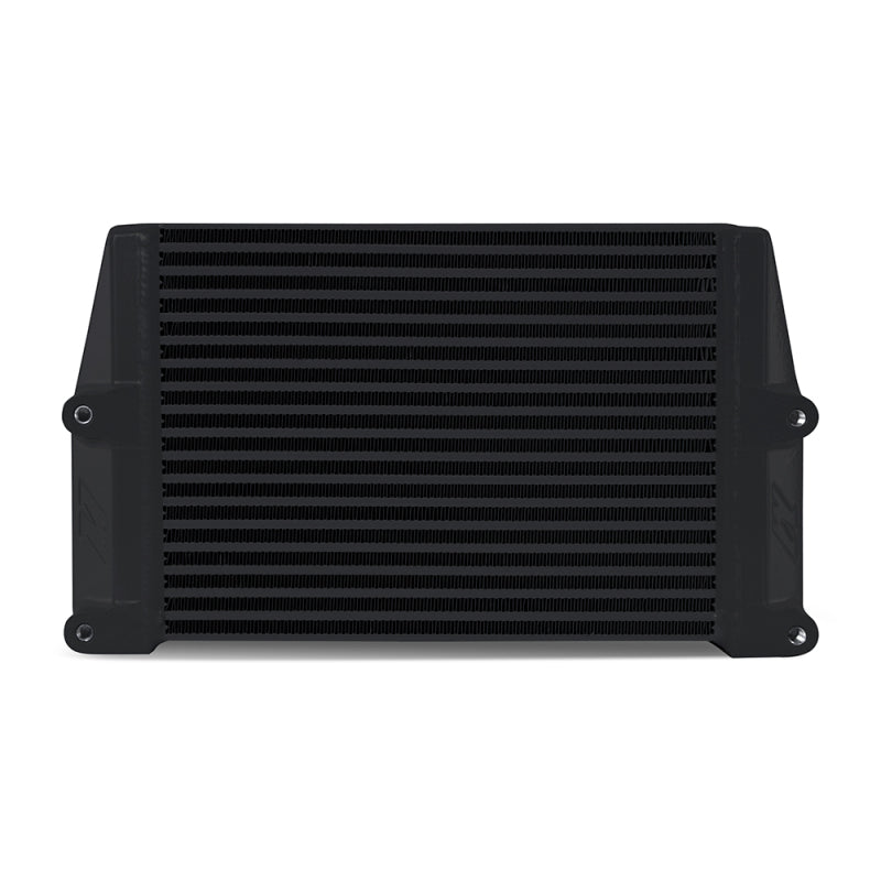 Mishimoto Heavy-Duty Oil Cooler - 10in. Same-Side Outlets - Black - DTX Performance