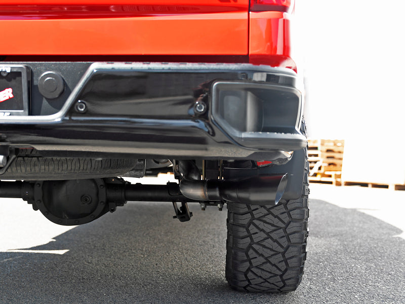 aFe Vulcan Series 3in 304SS Exhaust Cat-Back w/Blk Tip 2019 GM Silverado/Sierra 1500 V6-4.3L/V8-5.3L - DTX Performance