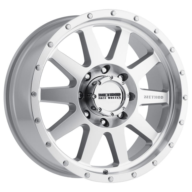 Method MR301 The Standard 20x9 +18mm Offset 8x6.5 130.81mm CB Machined/Clear Coat Wheel - DTX Performance