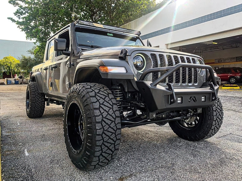 Oracle Oculus Bi-LED Projector Headlights for Jeep JL/Gladiator JT - Matte Black - 5500K - DTX Performance