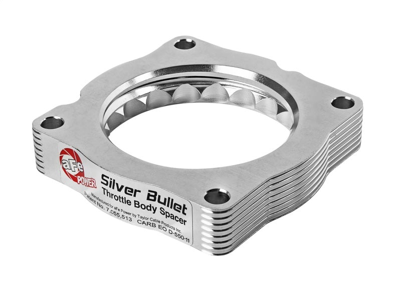 aFe Silver Bullet Throttle Body Spacer TBS 17-19 Nissan Patrol (Y61) I6-4.8L - DTX Performance