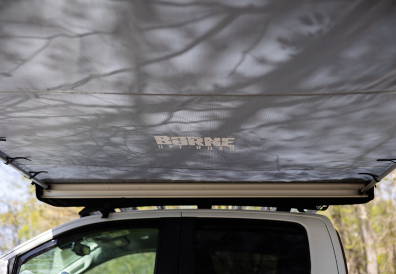 Mishimoto Borne Rooftop Awning 59in L x 79in D Grey - DTX Performance