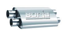 Load image into Gallery viewer, Borla 2.25in Dual In/Out 19in x 9.5in x 4in Turbo XL Muffler - DTX Performance