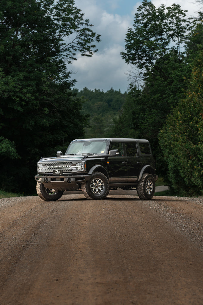 MBRP 21-Up Ford Bronco 2.3L/2.7L EcoBoost 2/4DR T304 Stainless Steel High Clearance Cat-back Exhaust - DTX Performance