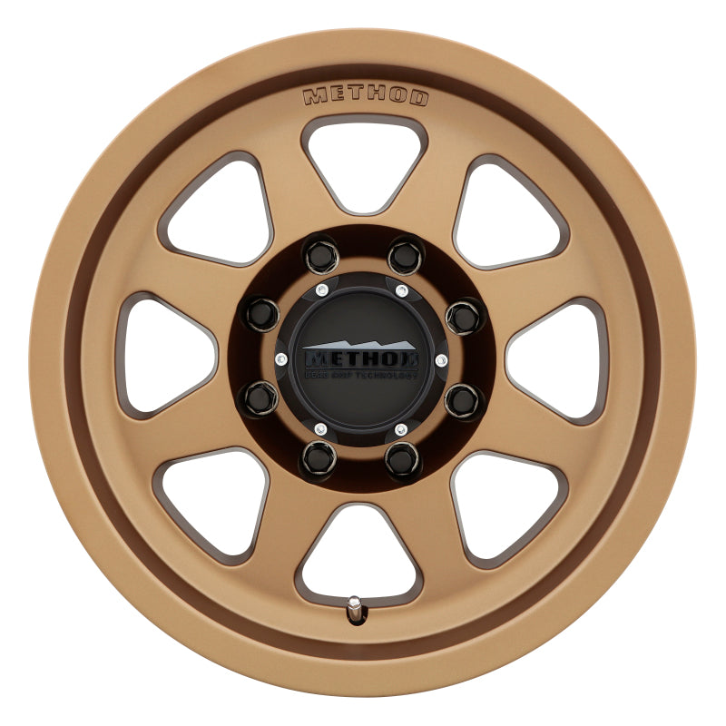 Method MR701 17x8.5 0mm Offset 8x6.5 130.81mm CB Method Bronze Wheel - DTX Performance