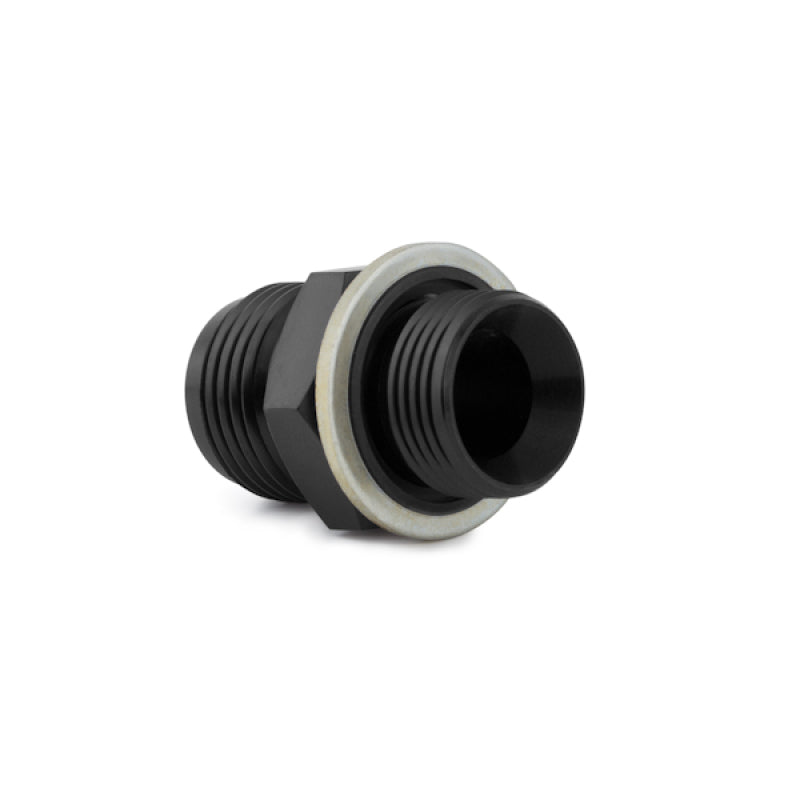 Mishimoto Sandwich Plate Fitting M20 x -10AN Black - DTX Performance