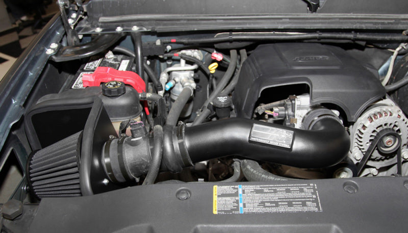 K&N 07-08 Chevy Silverado 1500 4.8L/5.3L V8 / 07-08 GMC Yukon 4.8L/5.3L V8 Black Perf Intake Kit - DTX Performance