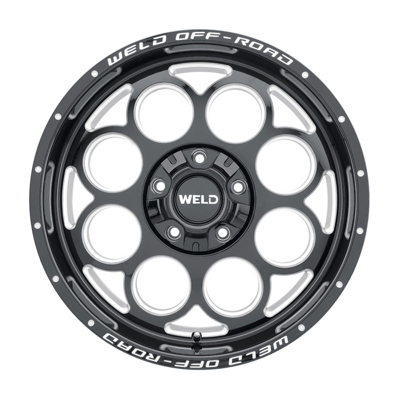 Weld Off-Road W113 20X9 Redondo 8X165.1 ET00 BS5.00 Gloss Black MIL 125.1 - DTX Performance