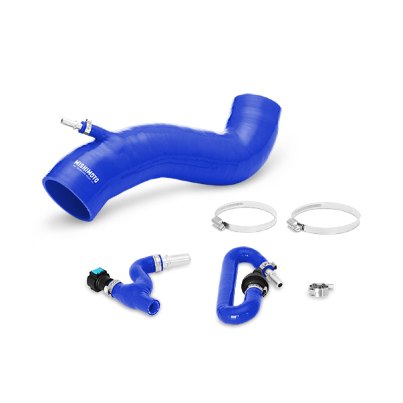 Mishimoto 2016+ Ford Fiesta ST Blue Silicone Induction Hose - DTX Performance