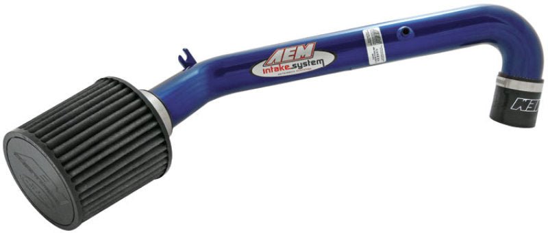 AEM 96-00 Civic CX DX & LX Blue Short Ram Intake - DTX Performance