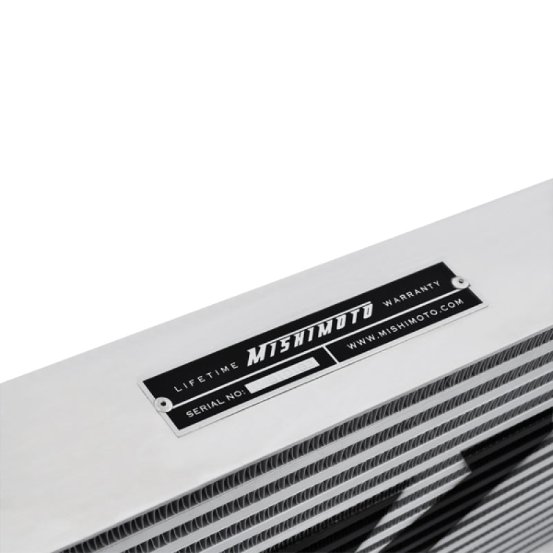 Mishimoto Universal Silver R Line Intercooler Overall Size: 31x12x4 Core Size: 24x12x4 Inlet / Outle - DTX Performance