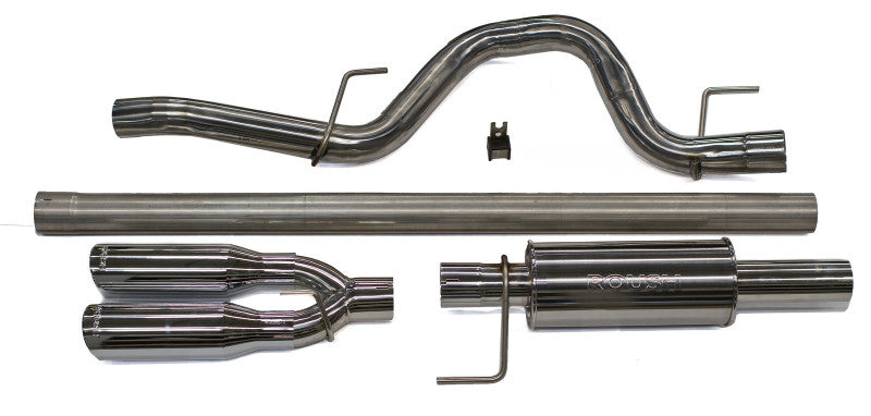 Roush 2011-2014 Ford F-150 3.5L/5.0L/6.2L Side Exit Performance Exhaust System (Incl. SVT Raptor) - DTX Performance