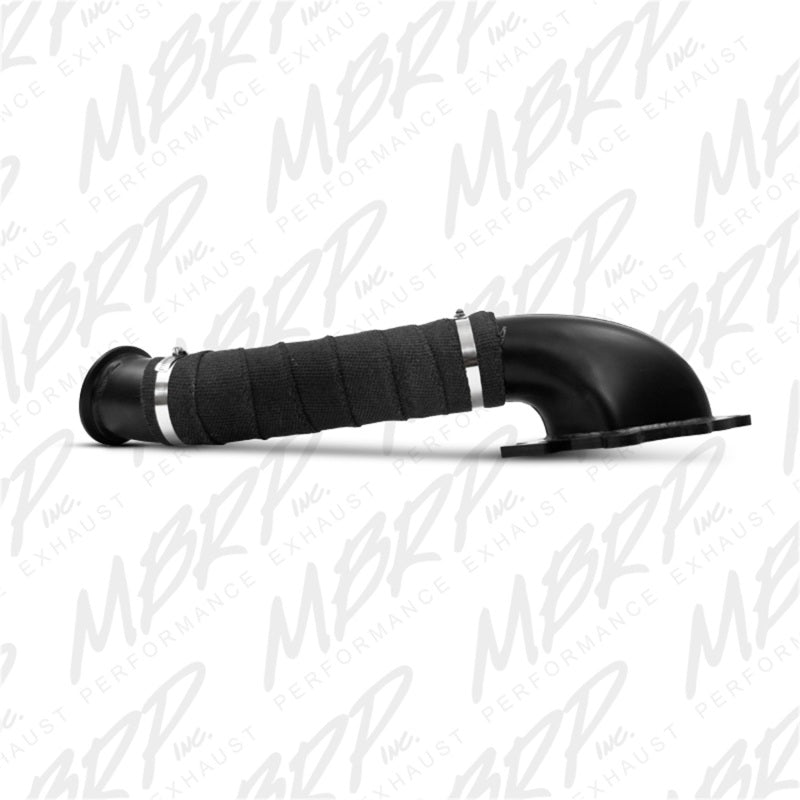 MBRP 01-04 Chev/GMC 6.6L Duramax 3in Black Turbo Down Pipe - DTX Performance