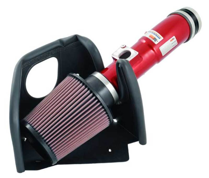 K&N 06 Eclipse GT 3.8L V6 Red Typhoon Short Ram Intake - DTX Performance