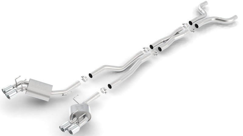 Borla 12-14 Chevrolet Camaro ZL1 Coupe 6.2L 8cyl AT/MT 6spd RWD Aggressive ATAK Catback Exhaust - DTX Performance