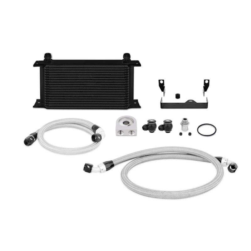 Mishimoto 06-07 Subaru WRX/06-07 WRX STi Oil Cooler Kit - Black - DTX Performance