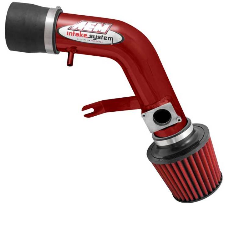 AEM 04-05 Lancer Ralliart Red Short Ram Intake - DTX Performance