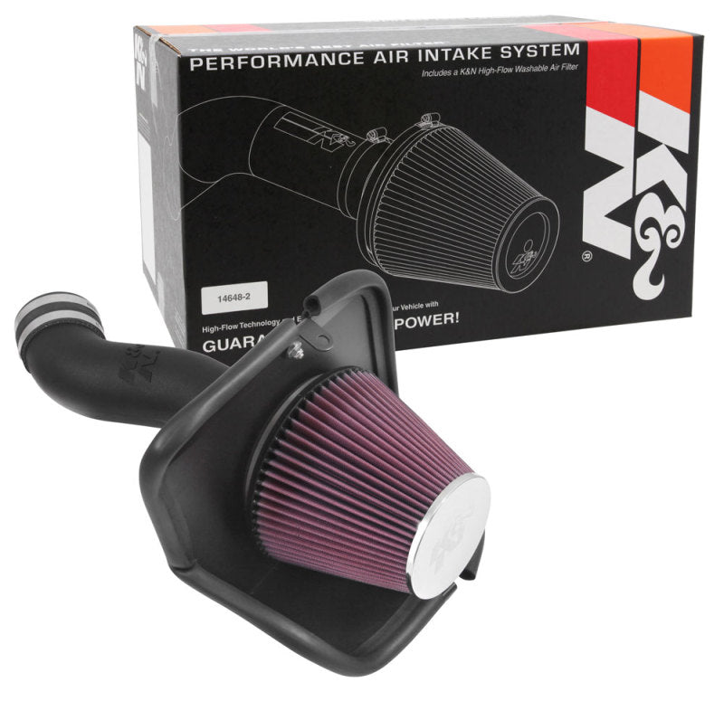 K&N 14-16 Jeep Cherokee V6-3.2L F/I FIPK Performance Intake - DTX Performance