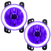 Load image into Gallery viewer, Oracle Lighting 07-09 Jeep Wrangler JK Pre-Assembled LED Halo Fog Lights -UV/Purple - DTX Performance