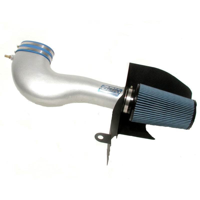 BBK 05-09 Mustang 4.6 GT Cold Air Intake Kit - Titanium Silver Powdercoat Finish - DTX Performance