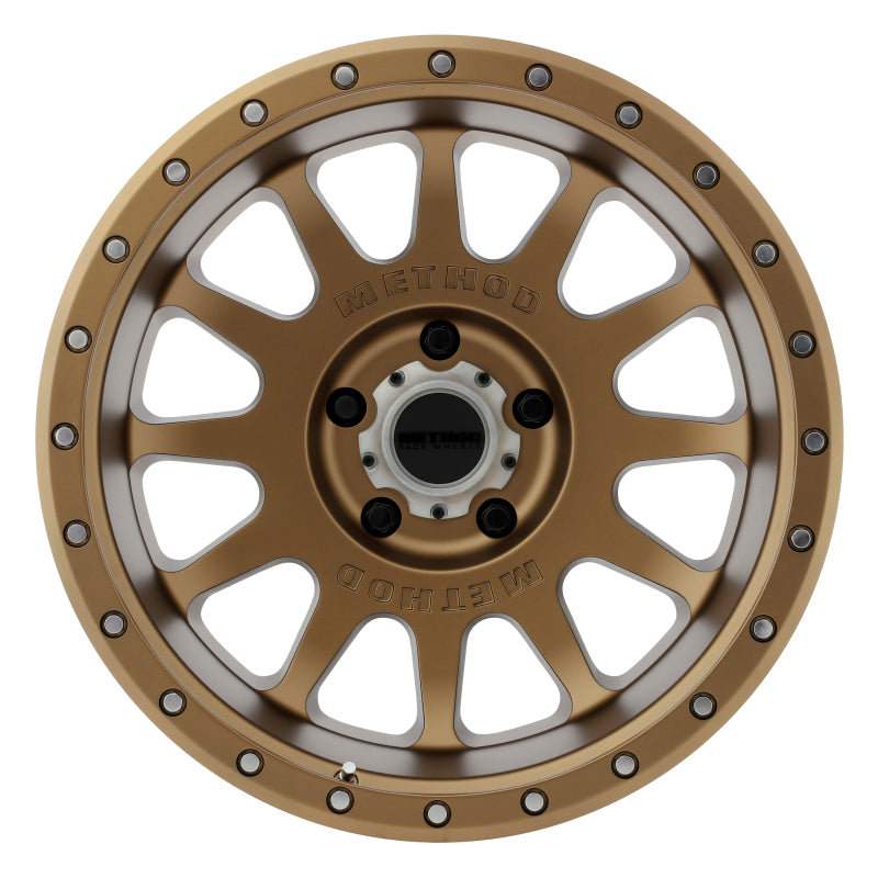 Method MR605 NV 20x10 -24mm Offset 5x5 71.5mm CB Method Bronze Wheel - DTX Performance