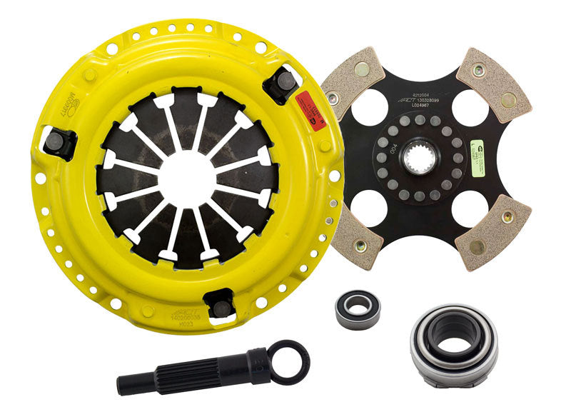 ACT 1990 Honda Civic HD/Race Rigid 4 Pad Clutch Kit - DTX Performance