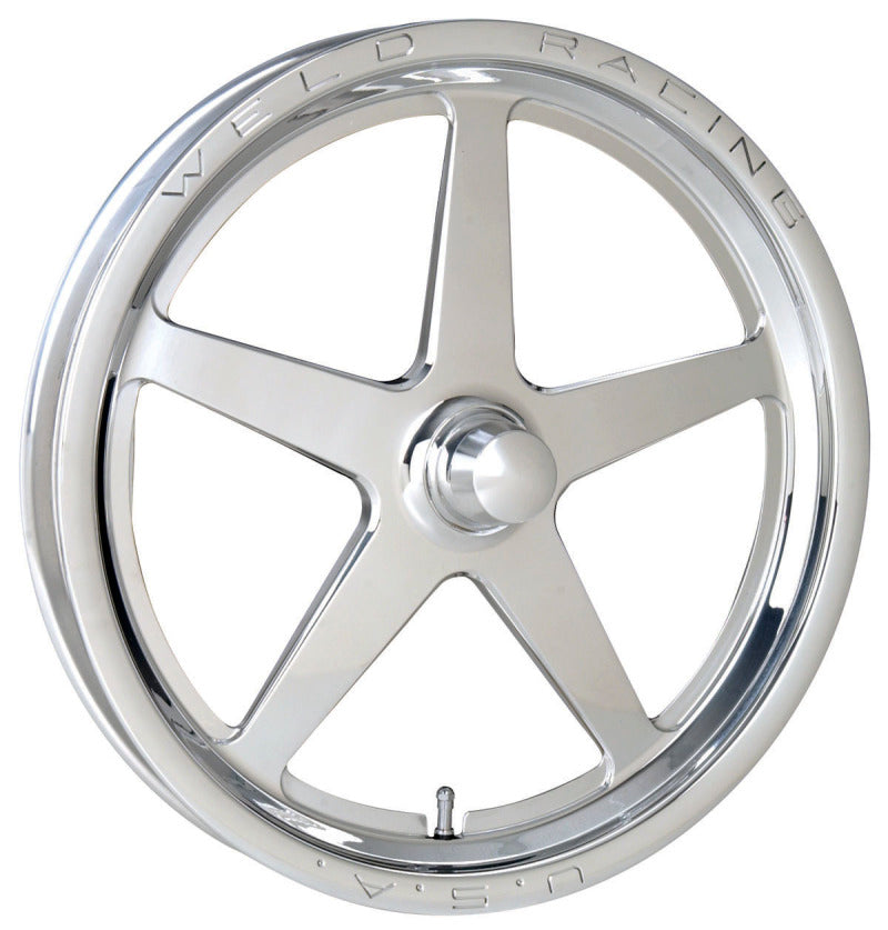 Weld Alumastar 1-Piece 17x3.5 / Strange Spindle BP / 1.75in. BS Polished Wheel - Non-Beadlock - DTX Performance