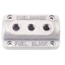 Load image into Gallery viewer, Edelbrock Fuel Block Triple As Cast - DTX Performance