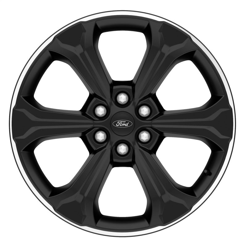 Ford Racing 15-23 F-150 22in Wheel Kit - Black w/Machined Face - DTX Performance