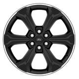 Ford Racing 15-23 F-150 22in Wheel Kit - Black w/Machined Face