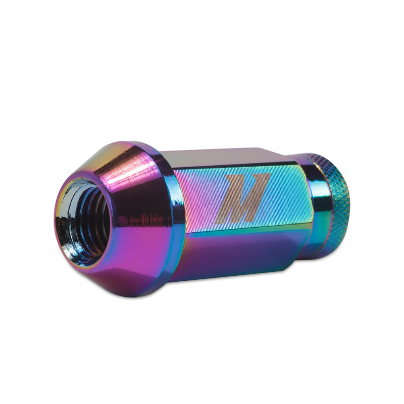 Mishimoto Aluminum Locking Lug Nuts M12x1.5 20pc Set Neo Chrome - DTX Performance