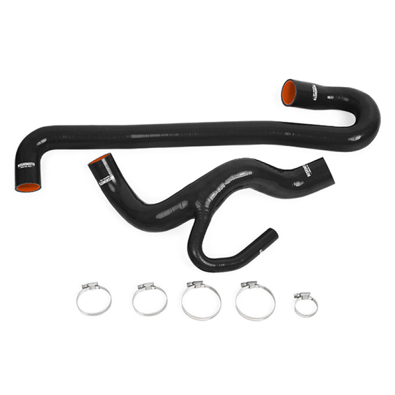 Mishimoto 12+ Jeep Grand Cherokee SRT8 6.4L V8 Black Silicone Radiator Hose Kit - DTX Performance