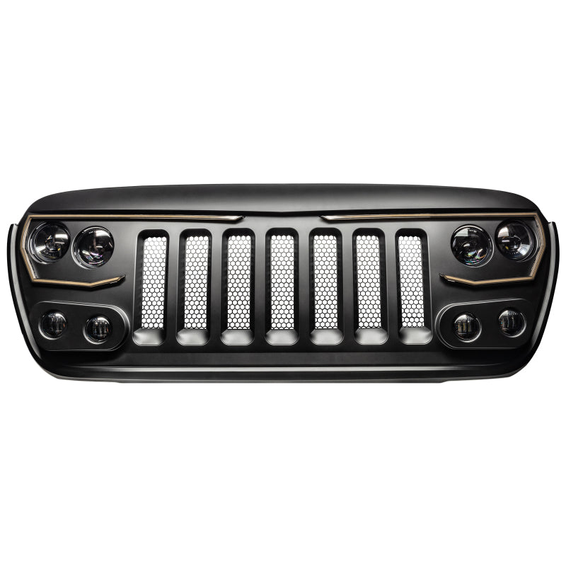 Oracle VECTOR Series Full LED Grille - Jeep Wrangler JL/JT - NA - DTX Performance