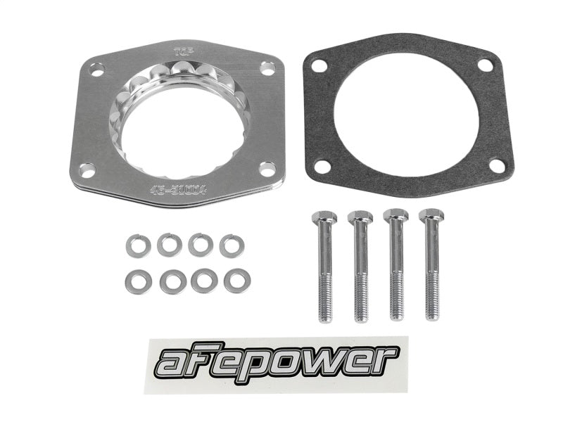 aFe Silver Bullet Throttle Body Spacers BMW M3 (E36) 92-99 L6 3.0/3.2L *96-99 3.2L - 50 State Legal* - DTX Performance